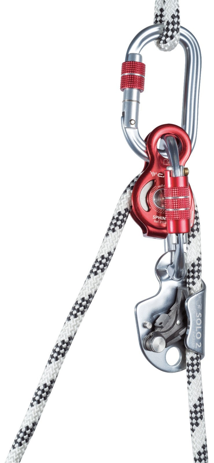 Camp 2153 Sphinx Pro Climbing / Lifting Pulley - Red
