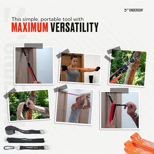 Undersun Universal Door Anchor for Resistance Bands Indoor Outdoor Gym