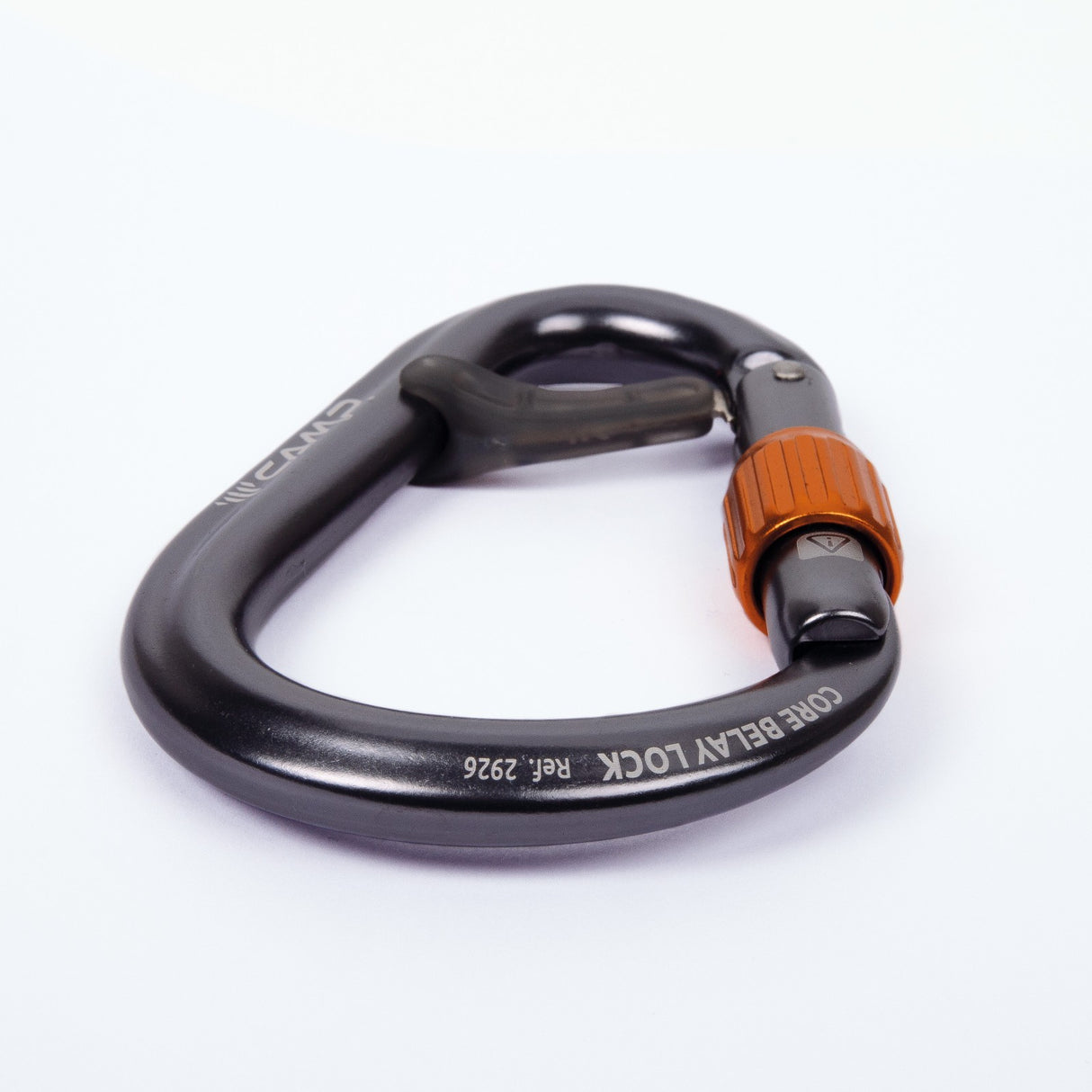 Camp Core Belay Lock Climbing Carabiner - Gunmetal