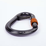 Camp Core Belay Lock Climbing Carabiner - Gunmetal