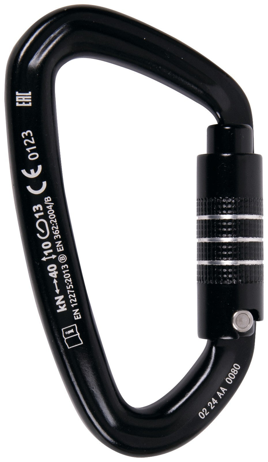 Camp Atlas 3Lock Climbing Carabiner - Black