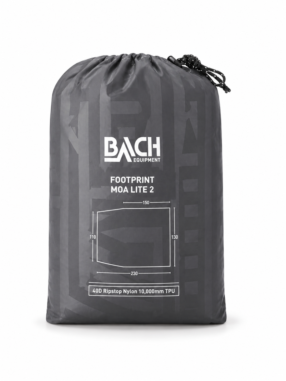 Bach Moa 2 Lite Footprint Tent Floor Protector 40D Ripstop Nylon Lightweight