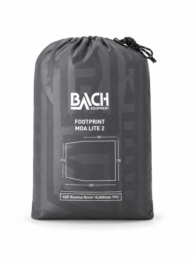 Bach Moa 2 Lite Footprint Tent Floor Protector 40D Ripstop Nylon Lightweight