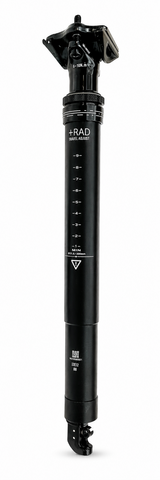 TranzX +RAD Internal Adjustable Air Cartridge Dropper Post - 31.6mm