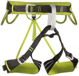 Camp Alpine Flash Black / Green Climbing Harness - Choose Size