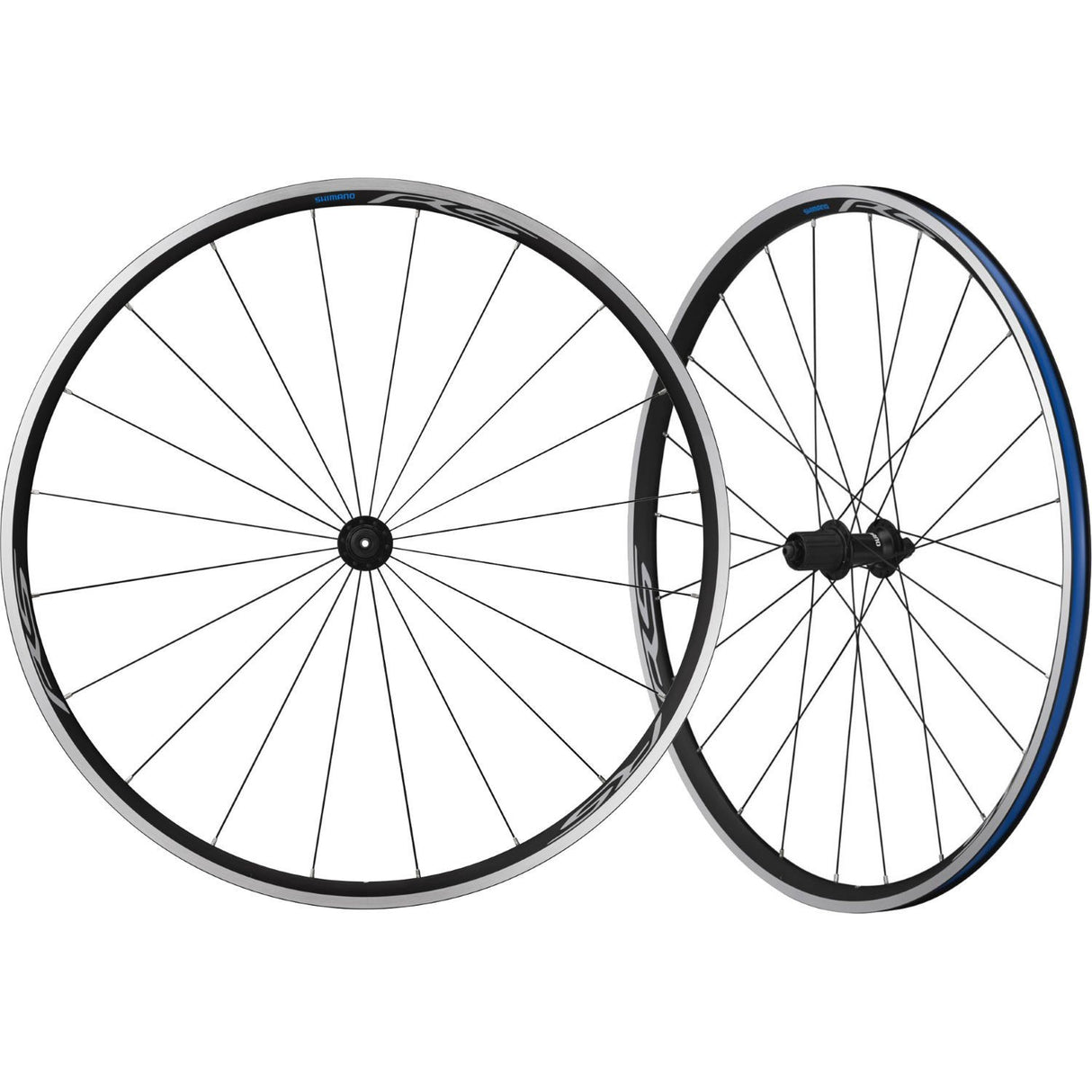 Shimano RS100 700c Clincher Quick Release Rim Brake Wheelset – 9/10/11 Speed