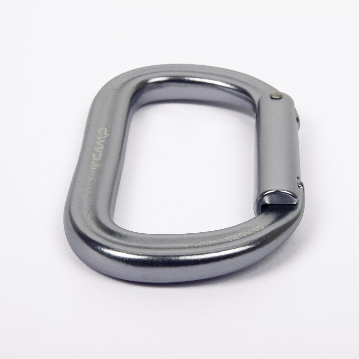 Camp Oval XL Rock Climbing / Caving Carabiner - Polished Aluminum