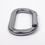 Camp Oval XL Rock Climbing / Caving Carabiner - Polished Aluminum