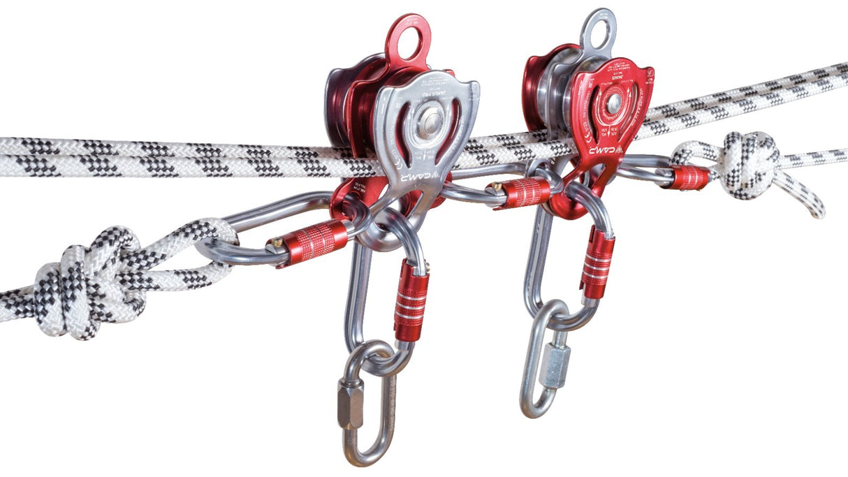 Camp 2160 Janus Climbing / Lifting Pulley - Red