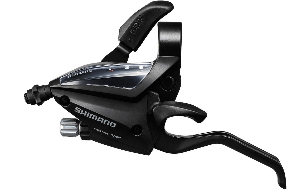 Shimano Altus ST-EF500 7 x 3 Speed Ezi Fire Shifter + Lever Set With Gear Cables