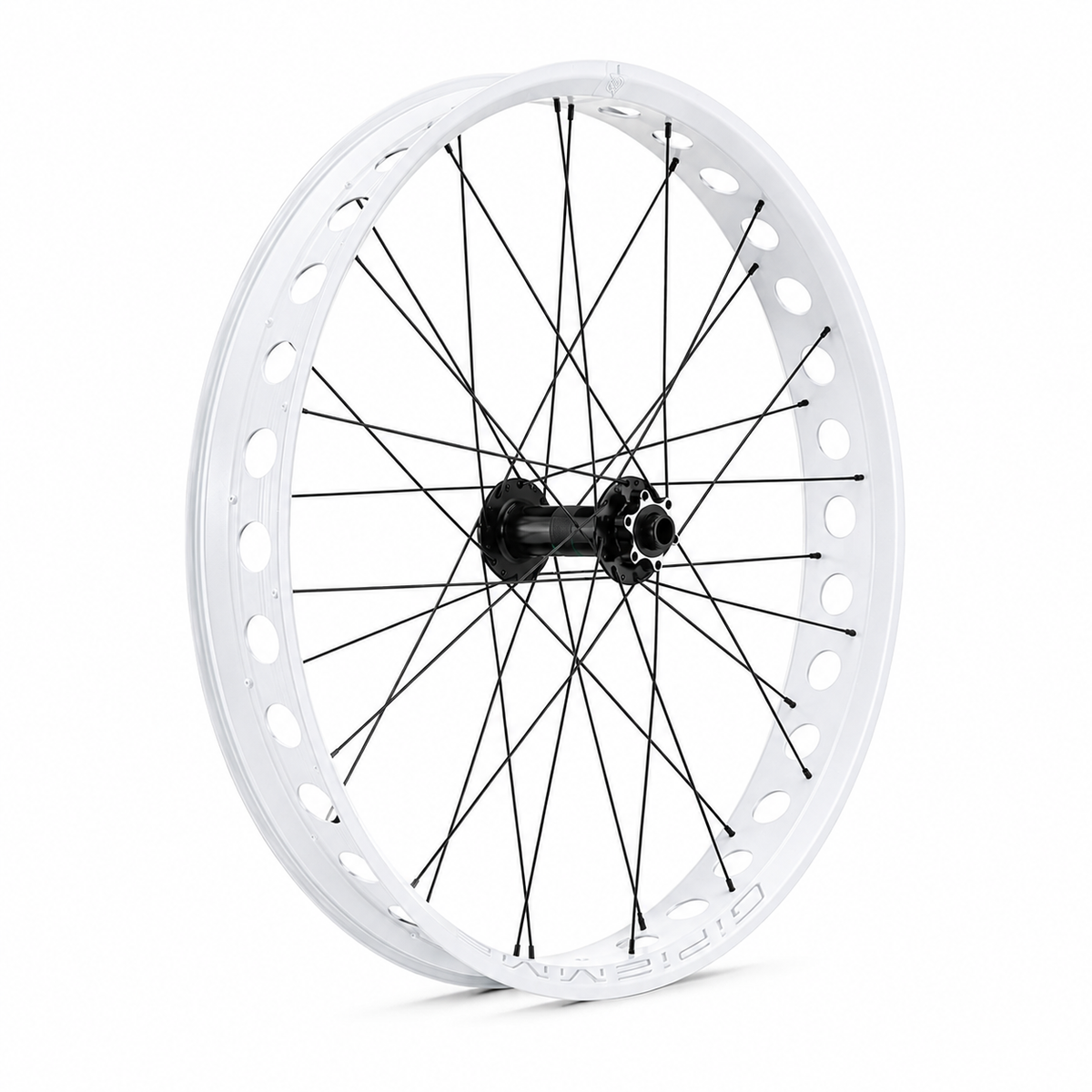 Gipiemme Fat Magnus 80 26” Fat Bike Wheelset 80mm Rim Disc Thru Axle HG Freehub