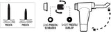 Blackburn Airstik Anyvalve Mini-Pump - Sportandleisure.com