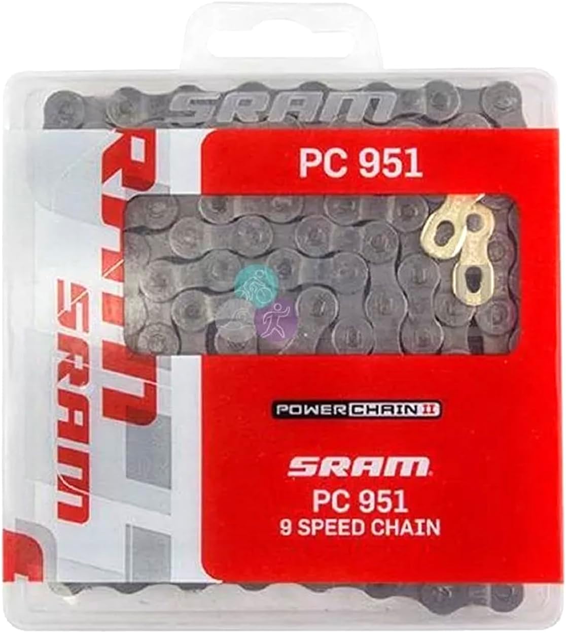 SRAM PC 951 - 9 Speed Chain - 114 L - Sportandleisure.com
