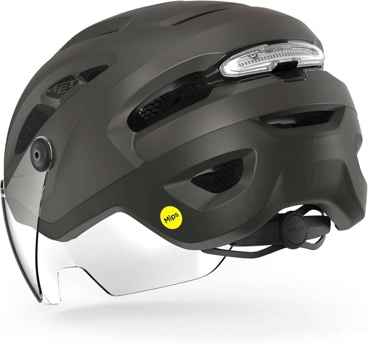 MET Intercity MIPS Titanium Cycling Helmet - Sport & Leisure