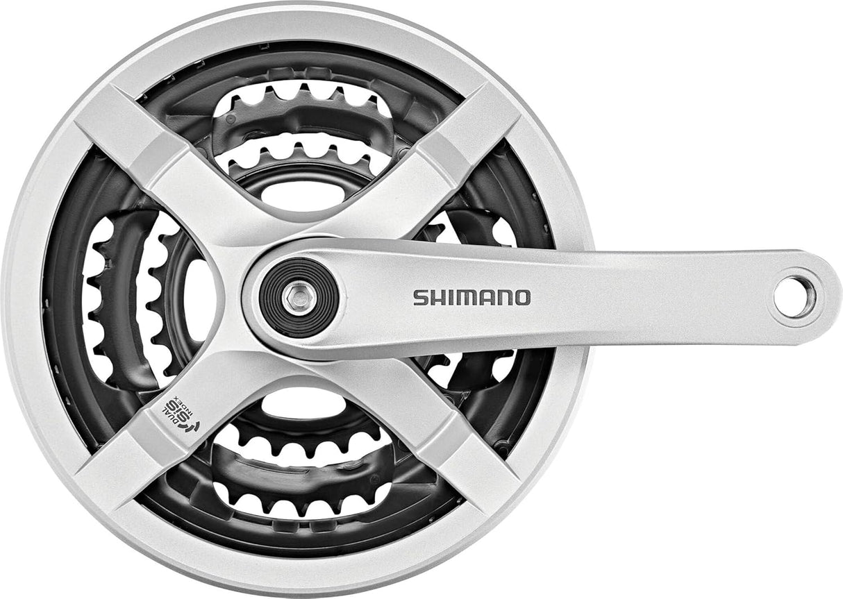 Shimano Tourney FC-TY501 Triple Chainset - 48/38/28T - Sportandleisure.com