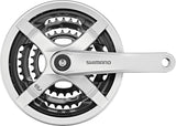 Shimano Tourney FC-TY501 Triple Chainset - 48/38/28T - Sportandleisure.com