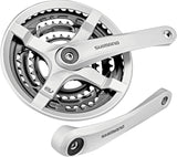 Shimano Tourney FC-TY501 Triple Chainset - 48/38/28T - Sportandleisure.com