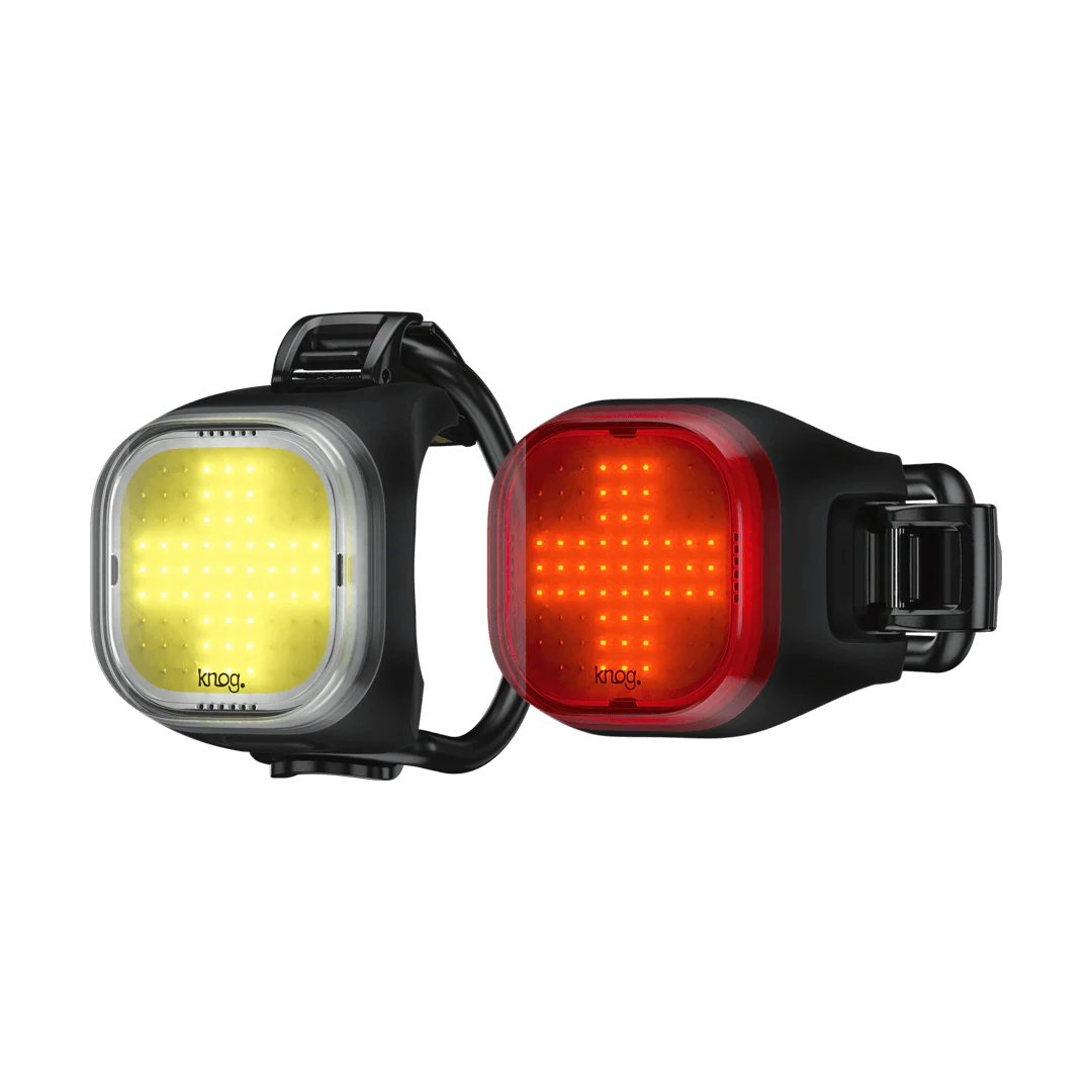 Knog Blinder Mini Bike Light Twinpack - 50 + 30 Lumens