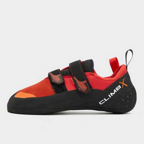 ClimbX Ascent Climbing Shoes - Red - Sportandleisure.com