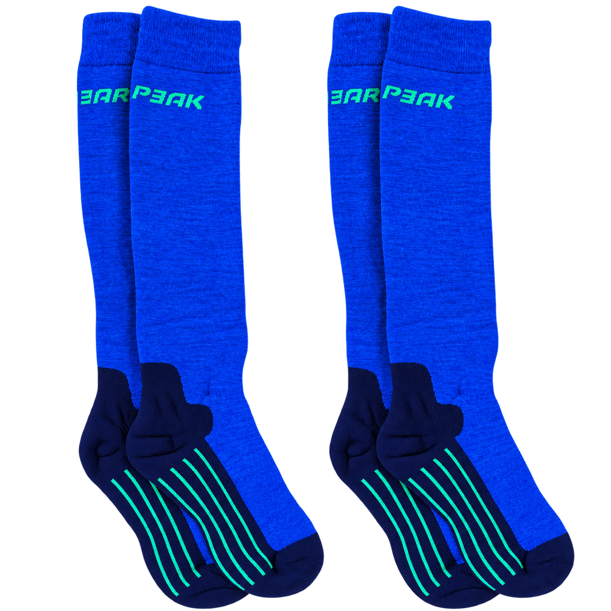 ICEPEAK MEO Jr Alpine Kids Socks - 2 Pairs - Sport & Leisure