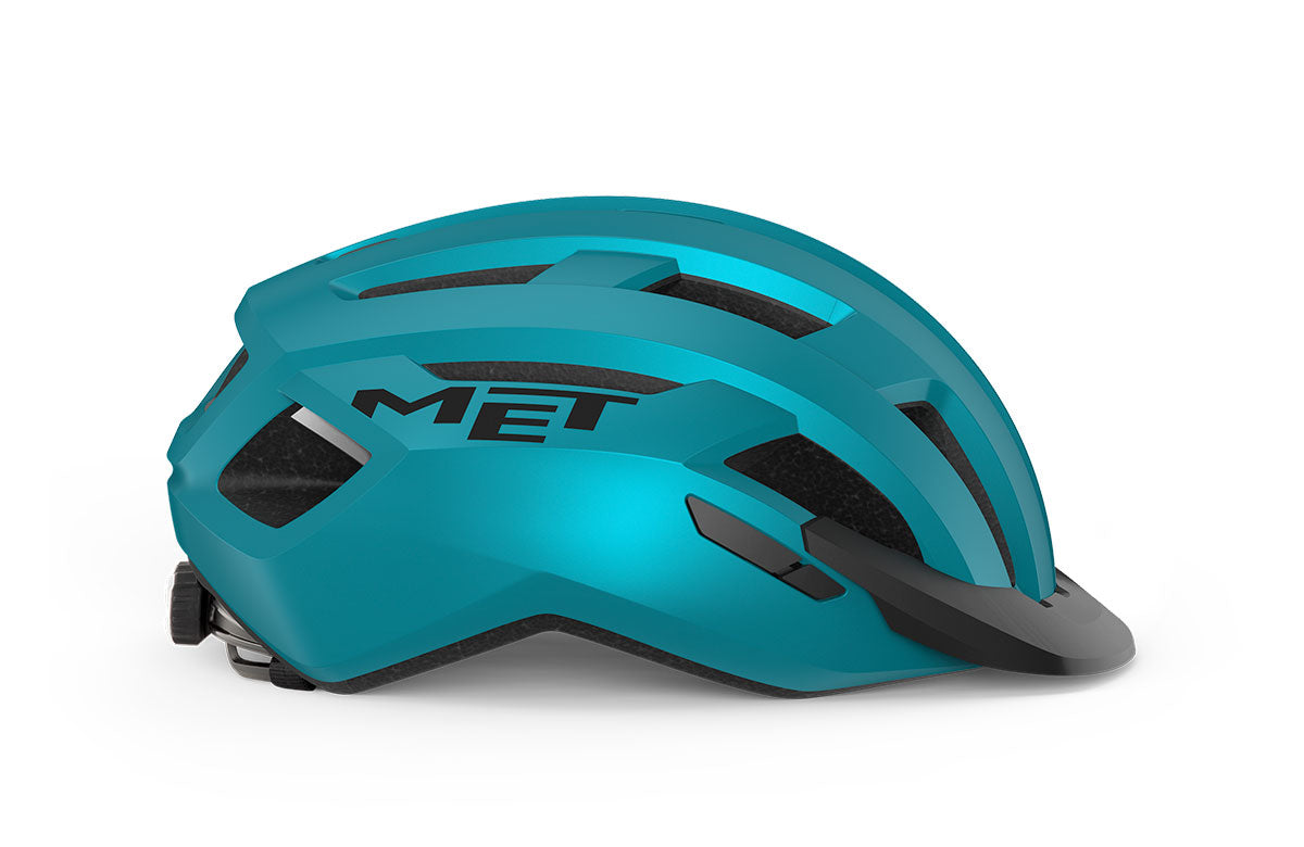 Met Allroad Bike Helmet - Teal Blue - Large - Sportandleisure.com