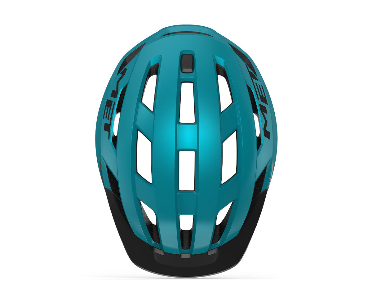 Met Allroad Bike Helmet - Teal Blue - Large - Sportandleisure.com