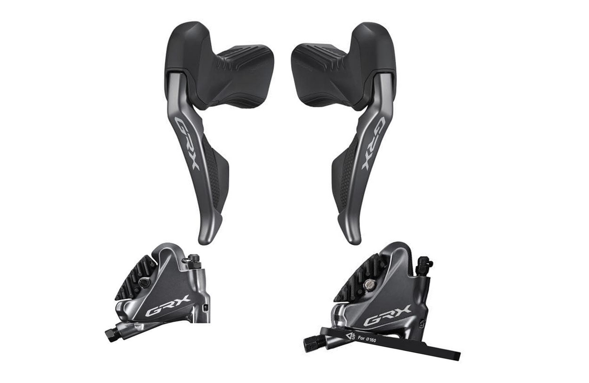 Shimano RX815 Di2 11-Speed Rear Shift/Brake Lever With Hydraulic Caliper - Gravel & CX Groupset