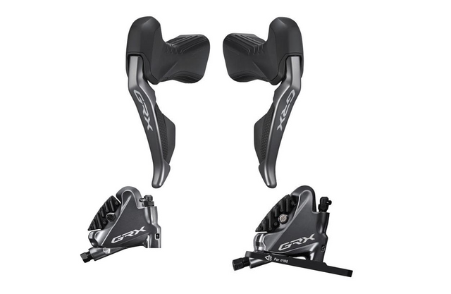 Shimano GRX ST-RX815 Di2 11 Speed Hydraulic Shifter Set - BR-RX810 - Sportandleisure.com