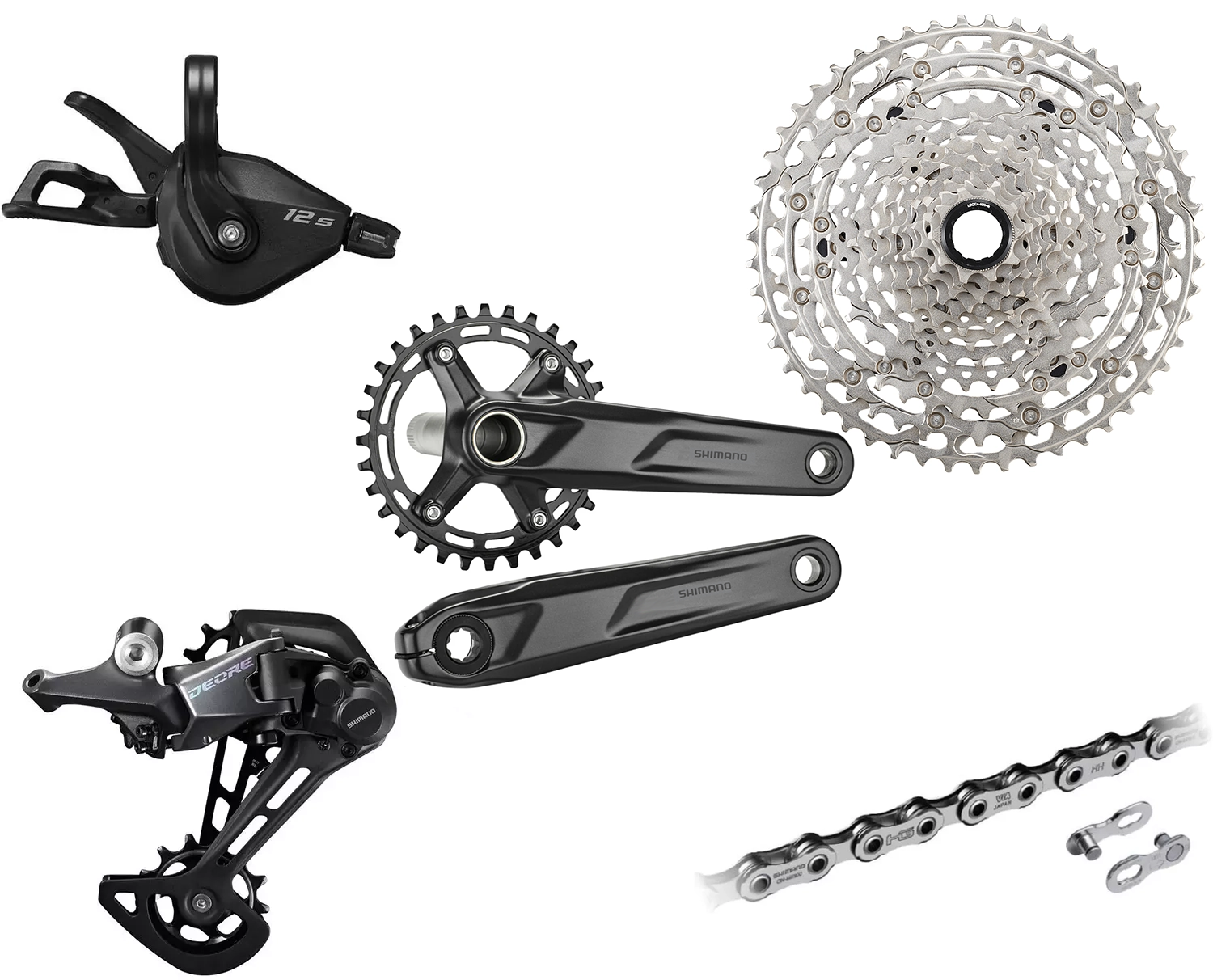 Shimano Deore Xt Gruppo Mtb 12v Shimano Deore Xt Sram 12 Speed Mtb