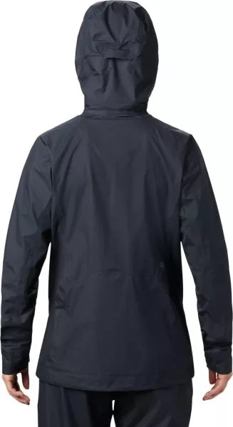 Mountain Hardwear Women's Exposure/2 Gore-Tex Paclite Plus Jacket - Dark Storm - Sportandleisure.com