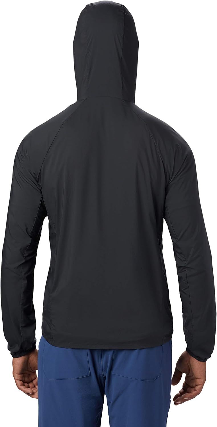 Mountain Hardwear Men's Kor Preshell Hoody - Dark Storm - Small - Sportandleisure.com