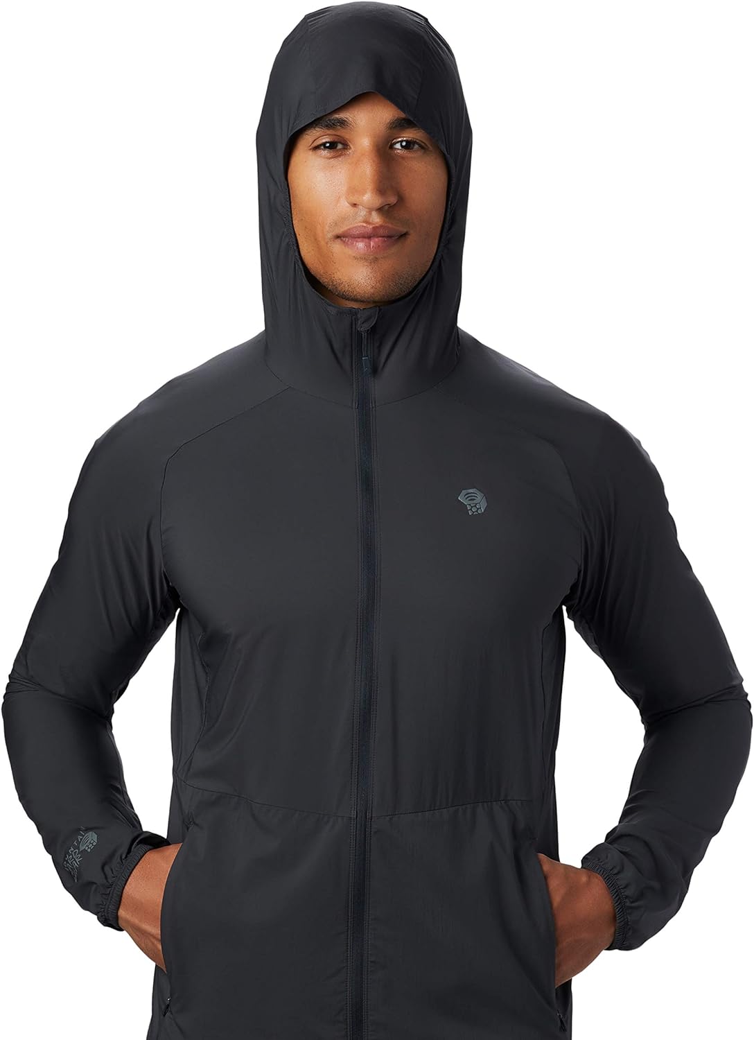 Mountain Hardwear Men's Kor Preshell Hoody - Dark Storm - Small - Sportandleisure.com