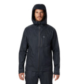 Mountain Hardwear Men's Exposure/2 Gore-Tex Paclite Plus Jacket - Dark Storm - Small - Sportandleisure.com