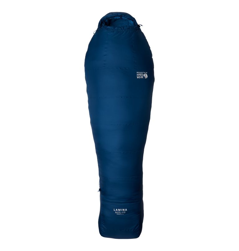 Mountain Hardwear Unisex Lamina 30F/-1C Long Sleeping Bag - Bleu Horizon - Left - Sportandleisure.com