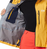 Mountain Hardwear Women's Exposure/2 Pro Light Jacket - Gold Hour - Large - Sportandleisure.com