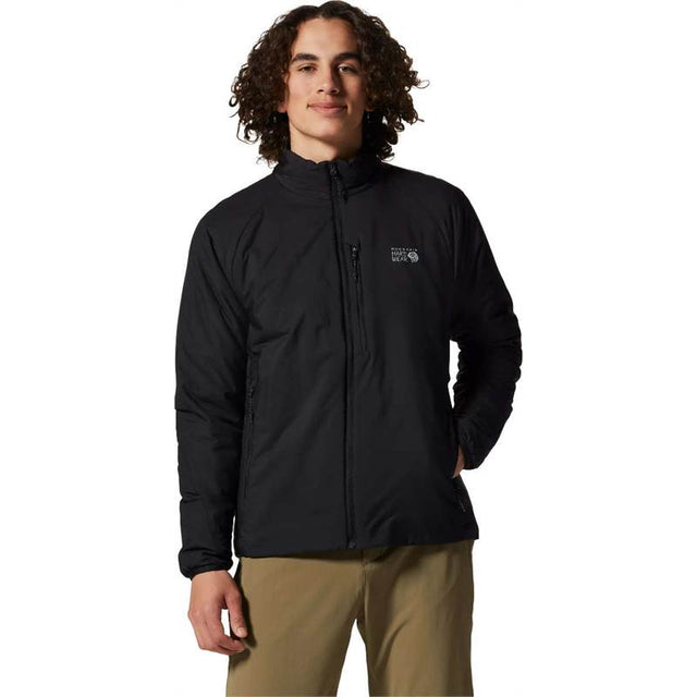 Mountain Hardwear Men's Kor Strata Jacket  - Black - XL - Sportandleisure.com