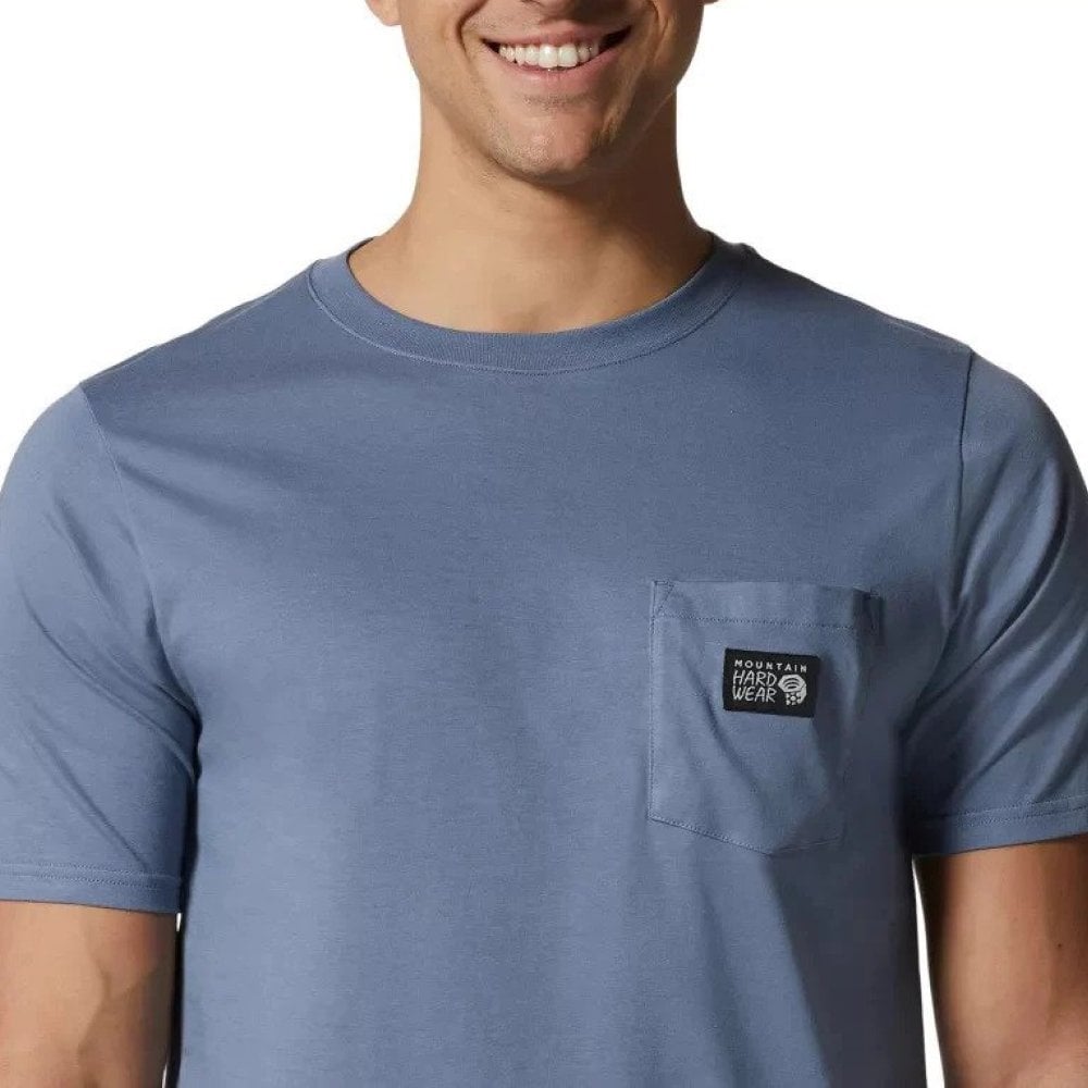 Mountain Hardwear Men's MHW Logo Label Short Sleeve Pocket T-shirt - Sportandleisure.com