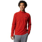 Mountain Hardwear Men's Mountain Stretch 1/2 Zip T-shirt - Sportandleisure.com