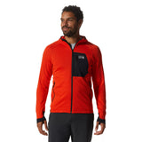 Mountain Hardwear Men's Polartec Power Grid Full Zip Hoody - Sportandleisure.com