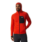 Mountain Hardwear Men's Polartec Power Grid Full Zip Hoody - Sportandleisure.com