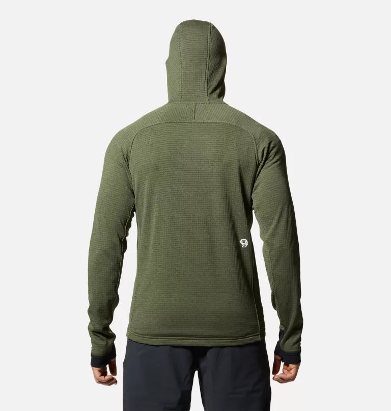 Mountain Hardwear Men s Polartec Power Grid Full Zip Hoody Sportandleisure