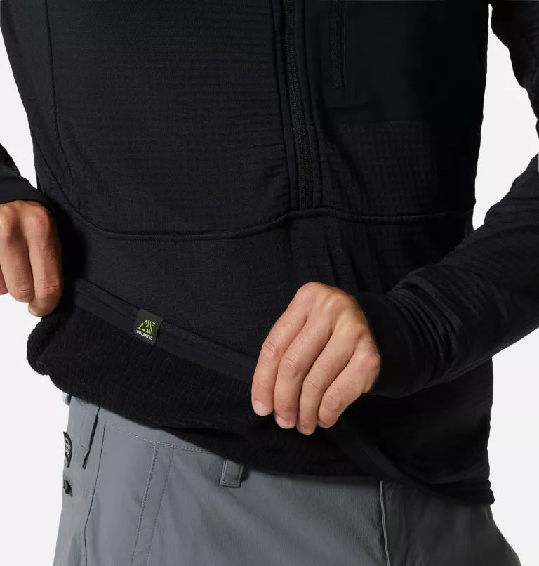 Mountain Hardwear Polartec Power Grid Half Zip Jacket - Men - Sportandleisure.com
