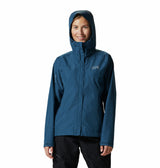 Mountain Hardwear Women's Exposure 2 Gore-Tex Paclite Jacket - Caspian - XL - Sportandleisure.com