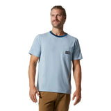 Mountain Hardwear Men's Wander Pass Short Sleeve Tee - Blue - Large - Sportandleisure.com