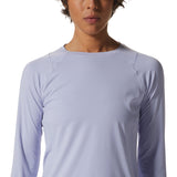Mountain Hardwear Women's Crater Lake Long Sleeve T-shirt - Vinca - XL - Sportandleisure.com