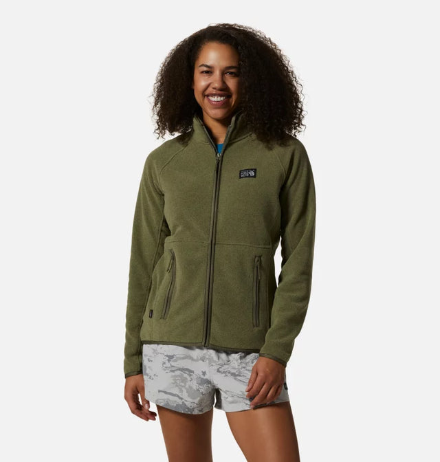 Mountain Hardwear Women's Polartec Double Brushed Full Zip Jacket - Sportandleisure.com