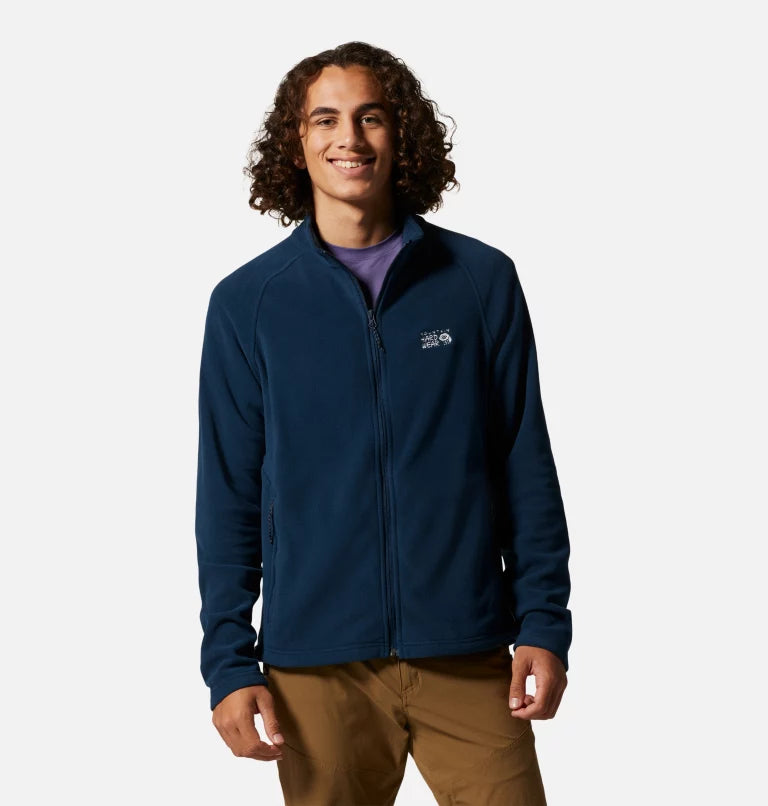 Mountain Hardwear Men's Polartec Microfleece Full Zip Jacket - Sportandleisure.com