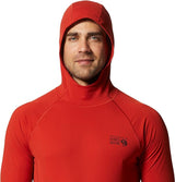 Mountain Hardwear Men's Mountain Stretch Hoody - Desert Red - Sportandleisure.com