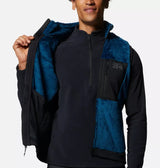 Mountain Hardwear Men's Polartec High Loft Vest - Dark Caspian - Large - Sportandleisure.com