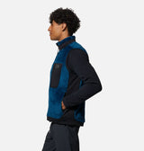 Mountain Hardwear Men's Polartec High Loft Vest - Dark Caspian - Large - Sportandleisure.com